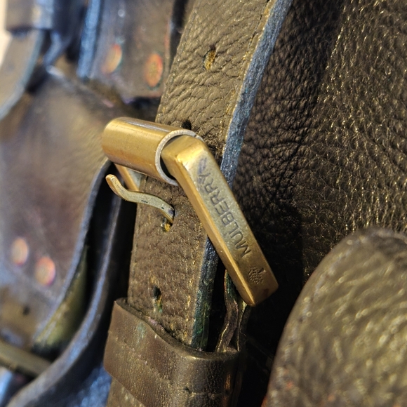 Vintage Mulberry Roxanne Black Leather Bag - Picture 7 of 16